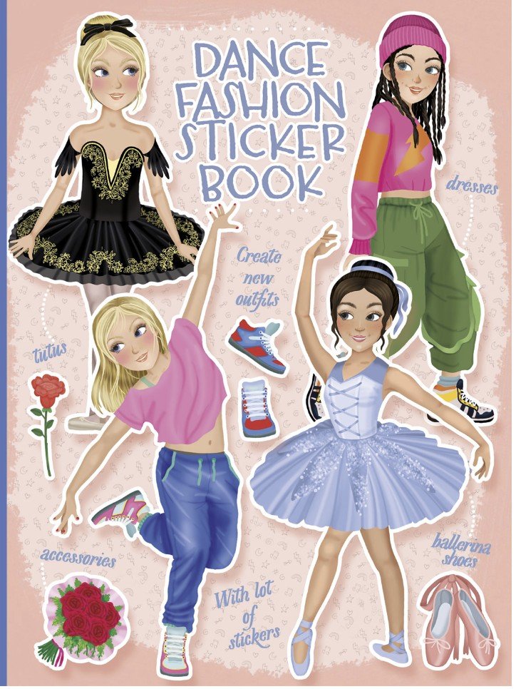 Dance Fashion Sticker Book Copy by Eleonora Barsotti | Aude Rights Agency Dance Fashion Sticker Book Copy by Eleonora Barsotti | Aude Rights Agency